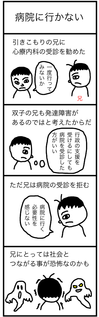 病院に行かない