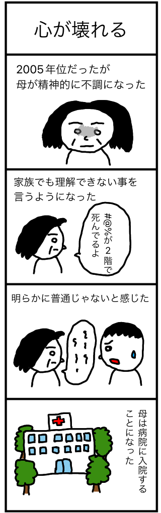 心が壊れる