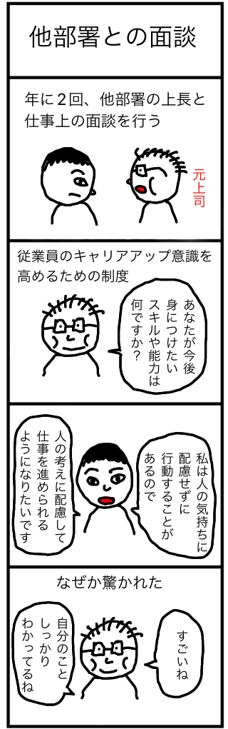 他部署との面談